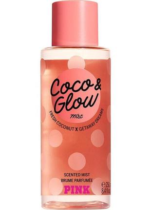 Парфюмированный спрей victoria’s secret "coco and glow"