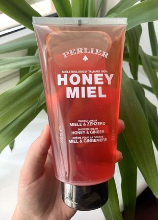 Гель для душа perlier honey miel (мед і імбир)