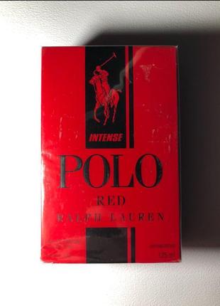 Ralph lauren red polo 125ml2 фото