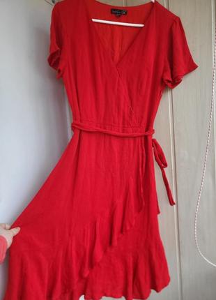 Плаття трапеція сукня міді сарафан плаття на запах рюши сукенка приталене плаття міді на запах платье с поясом