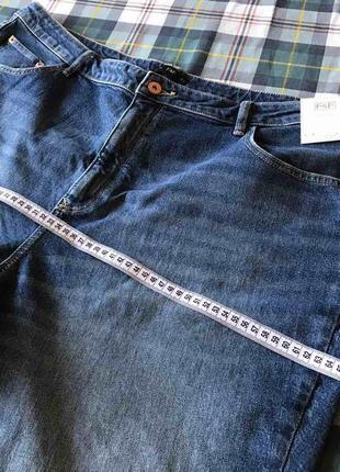 Модные  женские джинсы мом  f&f размер 58-607 фото