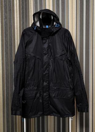 Мужская куртка ветровка плащ adidas originals1 фото