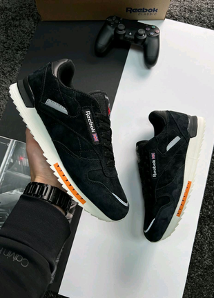 Чоловічі кросівки reebok classic m black white4 фото