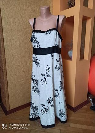 Льняной сарафан фирмы monsoon