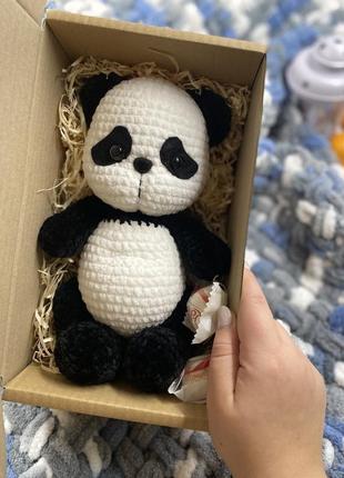 Іграшка панда1 фото