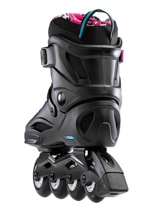 Ролики rollerblade cruiser для жінок black aqua 2024 (черно-бирюзовый, 39)5 фото