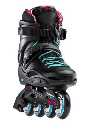 Ролики rollerblade cruiser для жінок black aqua 2024 (черно-бирюзовый, 39)