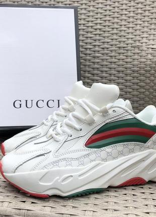 Кросівки чоловічі adidas x gucci