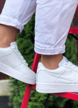 Nike air force - білі (арт.9711)4 фото