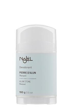 Натуральный дезодорант najel alum stone deodorant in block