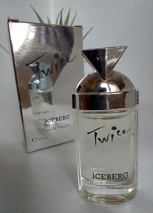 Twice iceberg винтаж миниатюра 4,5 мл1 фото