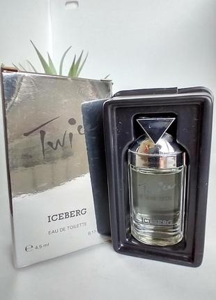 Twice iceberg винтаж миниатюра 4,5 мл3 фото