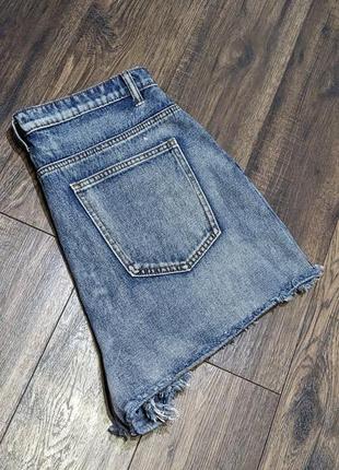 Короткие джинсовые шорты большого размера7 фото