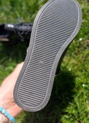 Сникерсы кеды ботинки 37р8 фото