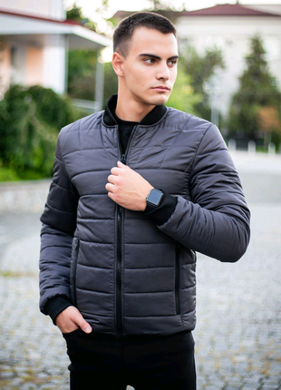 Куртка pobedov jacket "povezlo" сіра