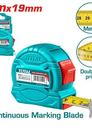 Рулетка total tmt34519m 5мx19мм