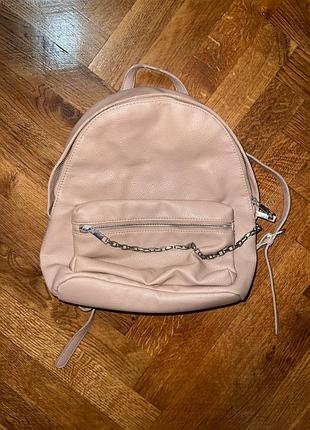 Стильний бежевий  рюкзак reserved