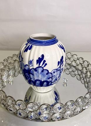 Ваза “delft blue vase holland”. голландія делфт.