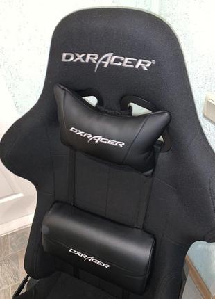 Крісло для геймерів dxracer formula oh/fd01/n. чорне, тканинне.1 фото