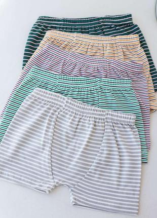 Набор хлопковых трусиков шортиков на мальчика.