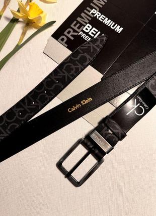 Ремень серый 3,5см кожа турция + коробка, ремень серый 3,5см кожа черный, ремень пояс туреченица в стиле calvin klein келвин кляйн