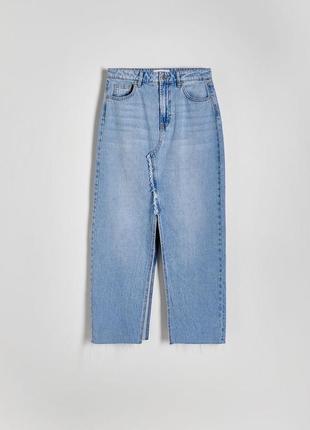 Удлиненье джинсовая юбка7 фото