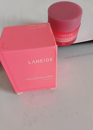 Нічна маска для губ laneige lip sleeping mask berry лісові ягоди 20 г