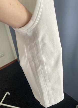 Белая майка adidas футболка adidas2 фото
