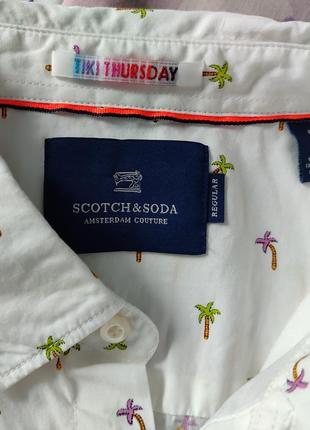 Рубашка хлопок, scotch&soda3 фото