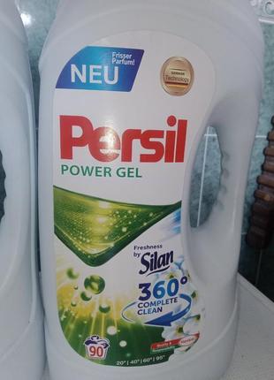 Гель для прання persil power gel + silan 5.81l6 фото