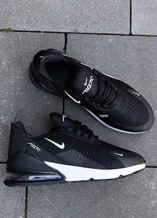 Чоловічі кросівки nike air max 270 black white