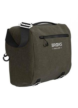 Сумка на руль brooks scape handlebar compact bag 12 л зеленый (1007-017753)