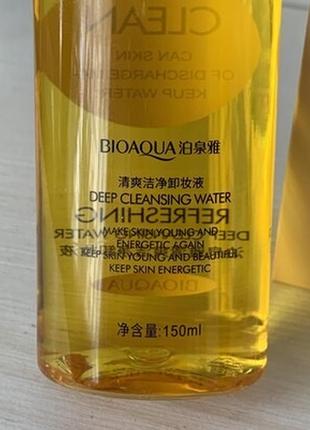 Гидрофильное масло bioaquacleansing water makeup remover3 фото