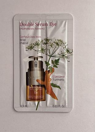 Сыворотка двойного действия для области вокруг глаз clarins double serum eye, 0.9мл