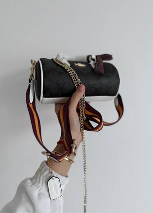 Женская сумка в стиле coach premium.6 фото
