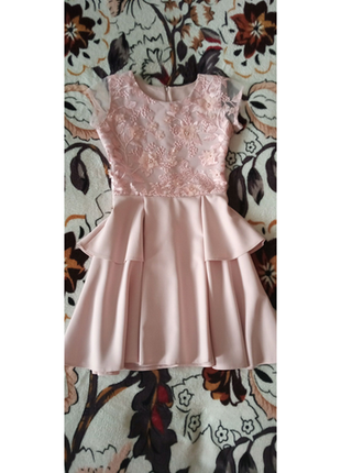 Рожева сукня для дівчинки, літнє плаття