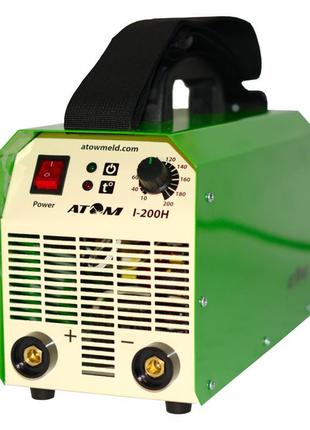 Сварочный инвертор атом i-200h (без кабелей и байонетных штекеров