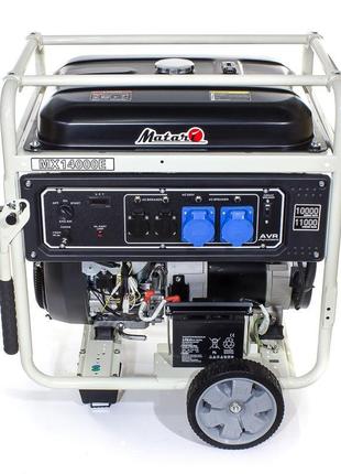 Бензиновый генератор matari mx14000ea-ats, 10,0 квт, автоматика2 фото