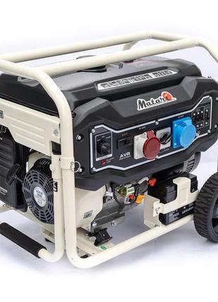 Бензиновый генератор matari mx11003e, 8,0 квт, 220в/380в, э/старт