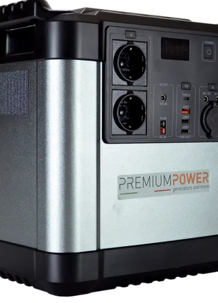 Портативная зарядная станция premiumpower pb2000n 2200 вт/ч