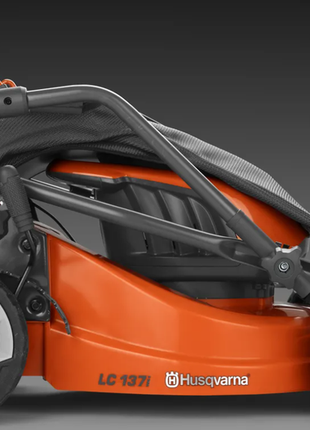 Газонокосарка акумуляторна husqvarna lc 137i kit, 9705009-043 фото