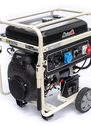 Бензиновый генератор matari mx14003e, 10 квт, 220в/380в, э/старт