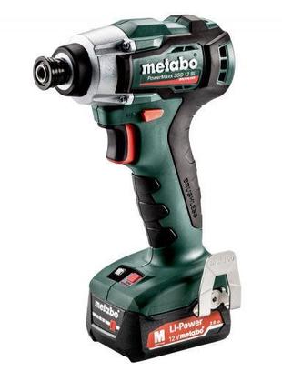 Аккумуляторный ударный гайковерт metabo powermaxx ssd (601115500)
