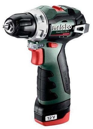 Аккумуляторный шуруповерт metabo powermaxx bs bl (601721500)