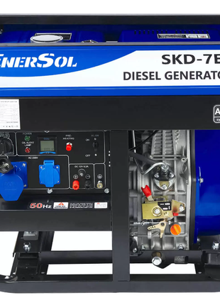 Генератор дизельный enersol skd-7eb 6,5 ква, 220в, электростарт