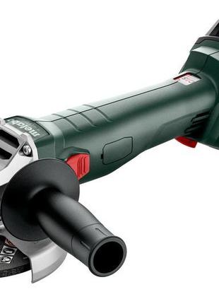 Аккумуляторная болгарка metabo w 18 l 9-125 quick (602249650)