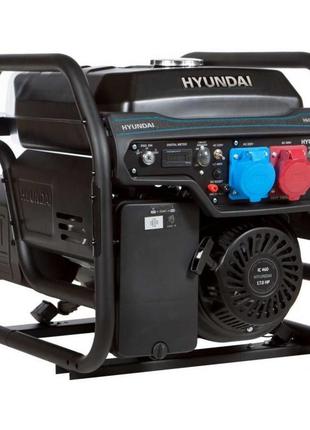 Бензиновый генератор hyundai hhy 10050fe-t, макс. 8,0 квт, 1/3 ф