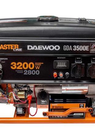 Бензиновый генератор daewoo gda 3500e, 2,8 квт, электростарт2 фото