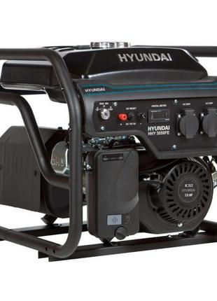 Бензиновый генератор hyundai hhy 3050fe, макс. 3,0 квт, э/старт