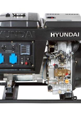 Дизельный генератор hyundai dhy 7500le, 5,5 квт/ 6,0 квт